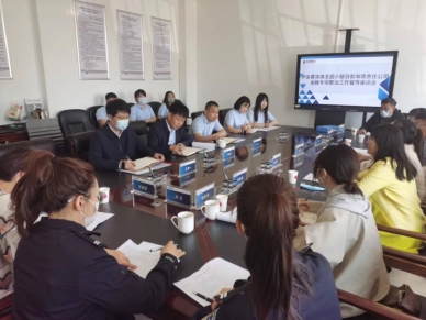 伊金霍洛旗zoty·中欧小额贷款有限责任公司发展金融专项整治工作督导座谈会