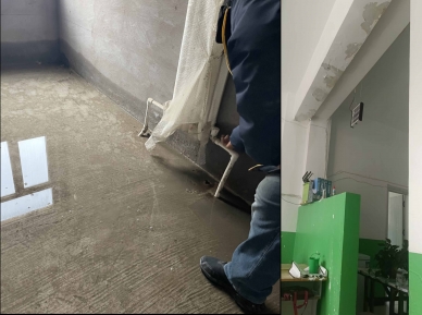 金财资产治理公司发展暴雨气象安全隐患专项排查