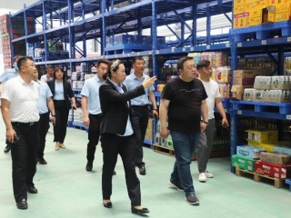 zoty·中欧投资集团董事长白相飞携带整个辅导班子成员调研公司商超、、医药项目